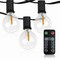 Newhouse Lighting - Outdoor LED G40 String Lights with Weatherproof Technology, 100W Dimmer with Wireless Remote Control, 50ft PSTRINGLEDDIM - alternate 1